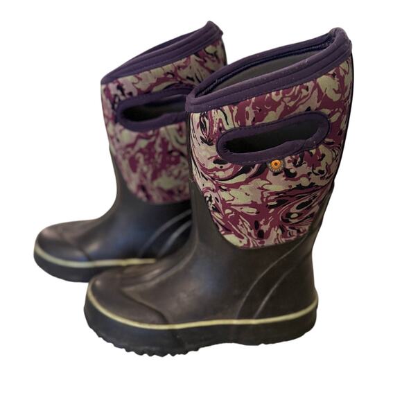 Bogs Girls Size 1 Winter Insulated Snow Boot - Picture 1 of 4